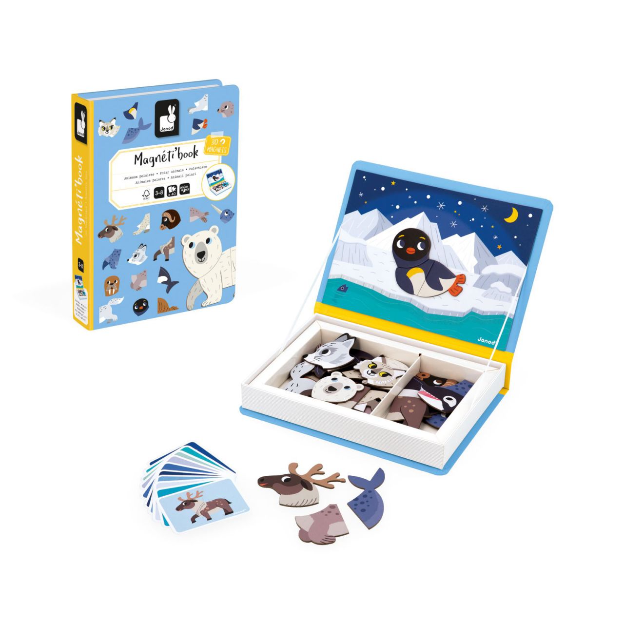 MagnetiBook - ANIMALES POLARES -