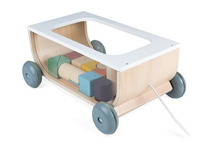 CARRITO CON BLOQUES - 2 EN 1 -