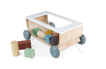 CARRITO CON BLOQUES - 2 EN 1 -