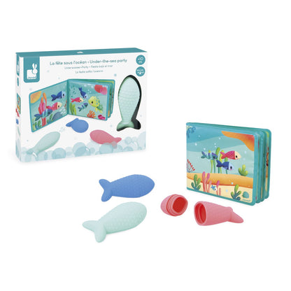 FIESTA BAJO EL MAR - JUGUETE HORA DEL BAÑO - JANOD