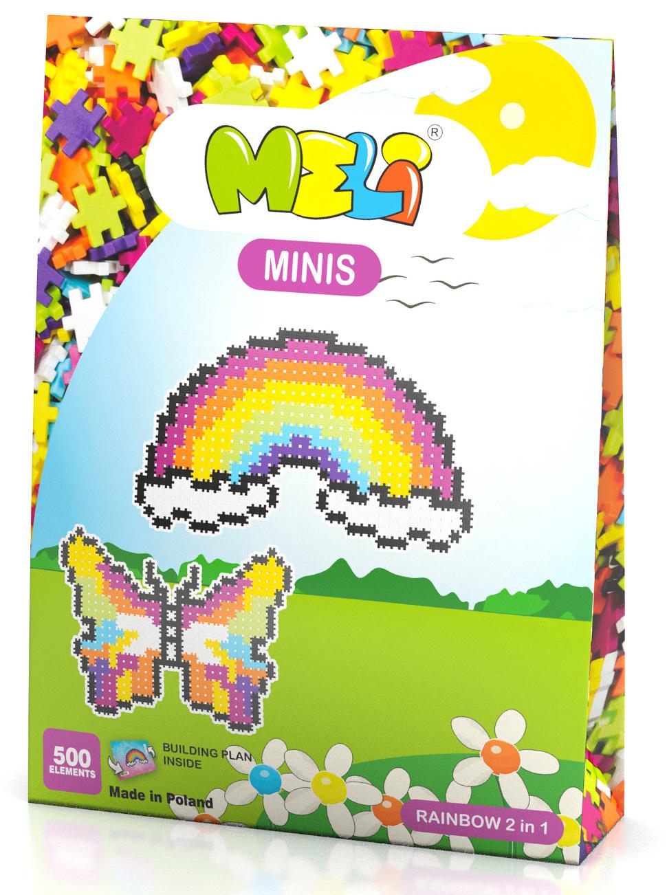 MELI MINIS - TEMATIC ARCOIRIS - 2en1