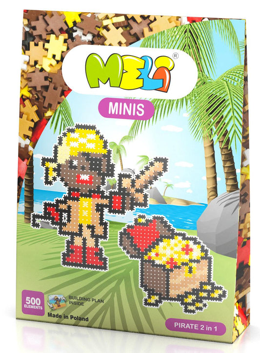 MELI MINIS - TEMATICA PIRATA-  2en1