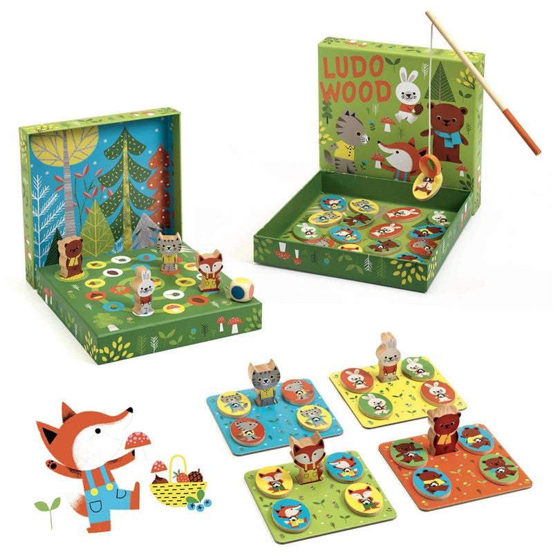 SET JUEGOS EDUCATIVOS - 4 JUEGOS DE MESA -