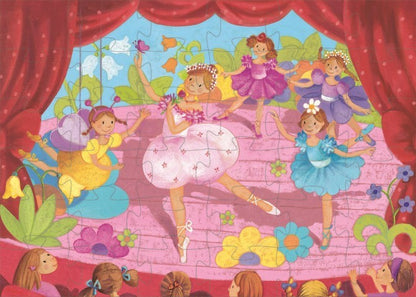 BAILARINA- PUZZLE 36 PIEZAS - CAJA SILUETA
