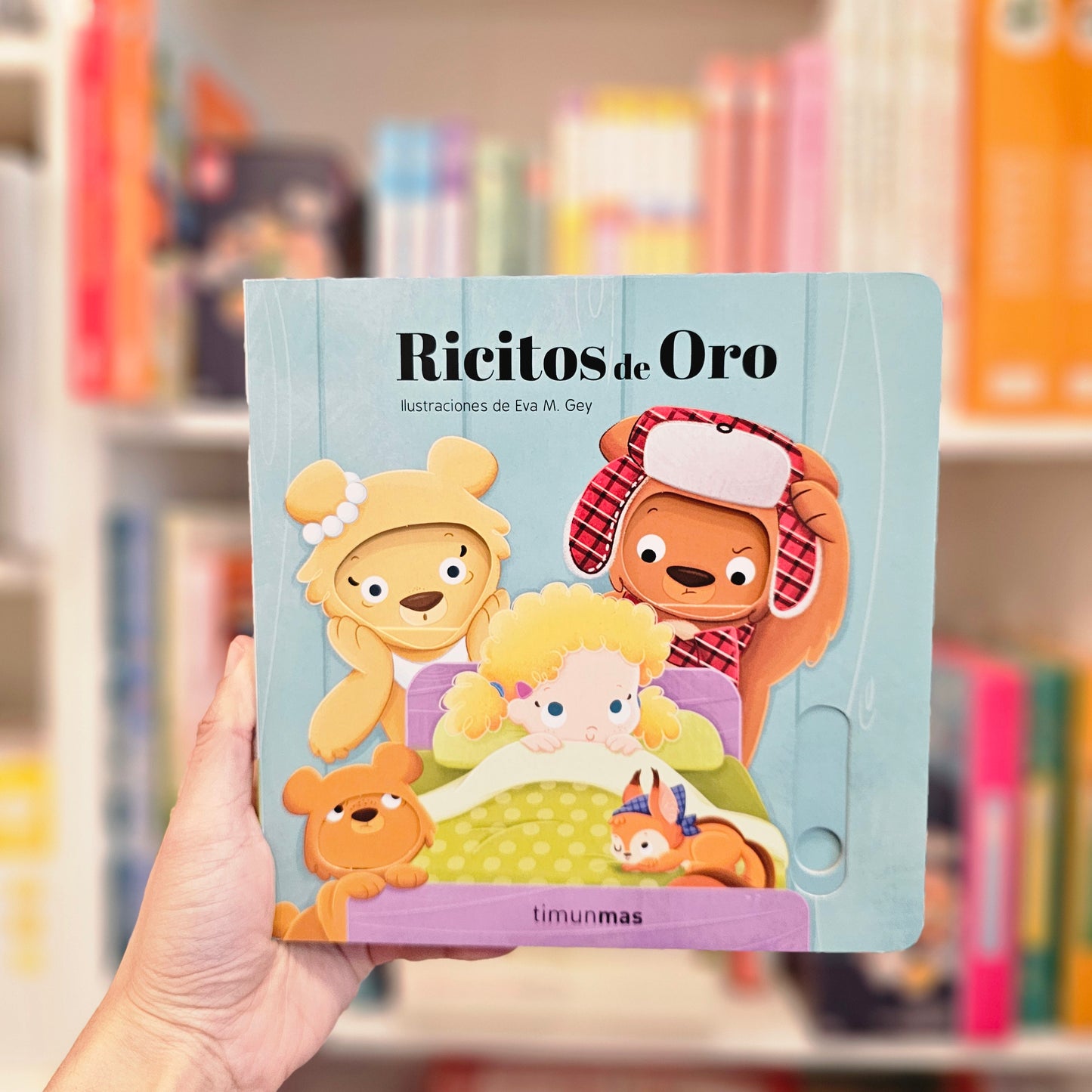 RICITOS DE ORO - CUENTO CON MECANISMOS