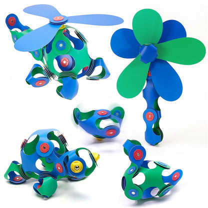 CLIXO CREW PACK- GREEN+BLUE - 30 PIEZAS
