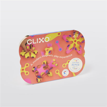 CLIXO CREW PACK - YELLOW+PINK - 30 PIEZAS