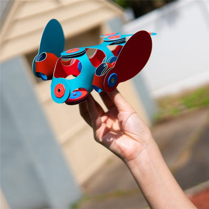 CLIXO ITSY PACK- FLAMINGO/TURQUESA - 18 PIEZAS