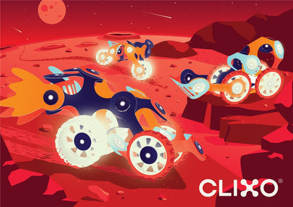 CLIXO EXPEDITION - MARS ROVERS - 30 PIEZAS