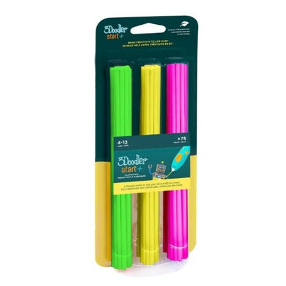 Recambios 75 filamentos fluorescentes -3Doodler Start+