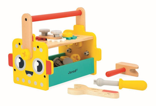 BRICO'KIDS - CAJA DE HERRAMIENTAS ROBOT - JANOD