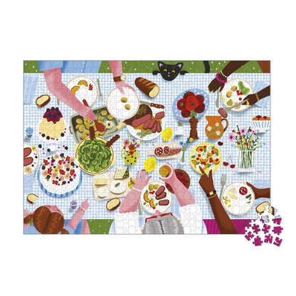 COMIDA FAMILIAR - PUZZLE 1000 PIEZAS- JANOD
