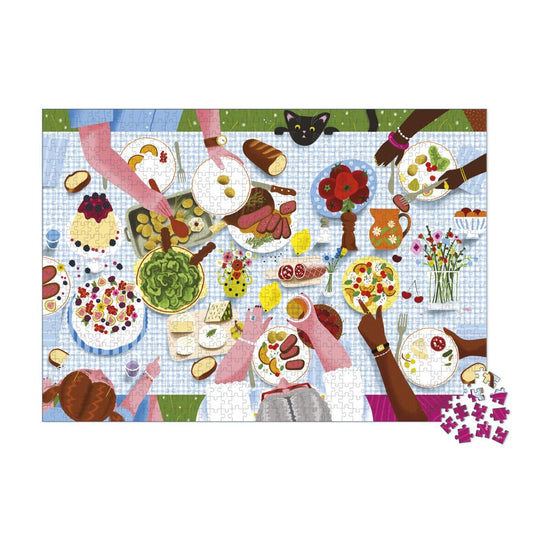 COMIDA FAMILIAR - PUZZLE 1000 PIEZAS- JANOD