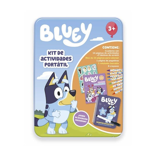 KIT DE ACTIVIDADES PORTÁTIL - BLUEY -
