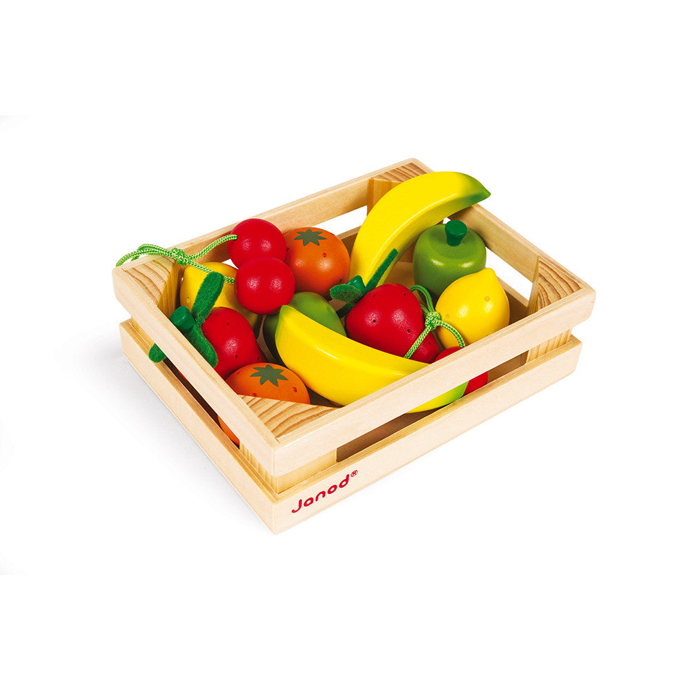 CAJA 12 FRUTAS - MADERA-