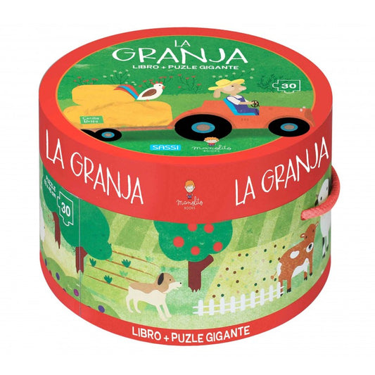 LA GRANJA LIBRO+PUZZLE GIGANTE