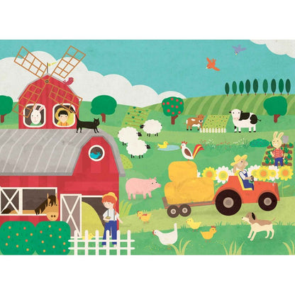 LA GRANJA LIBRO+PUZZLE GIGANTE