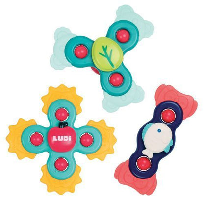 CONJUNTO 3 SPINNERS BEBE - LUDI
