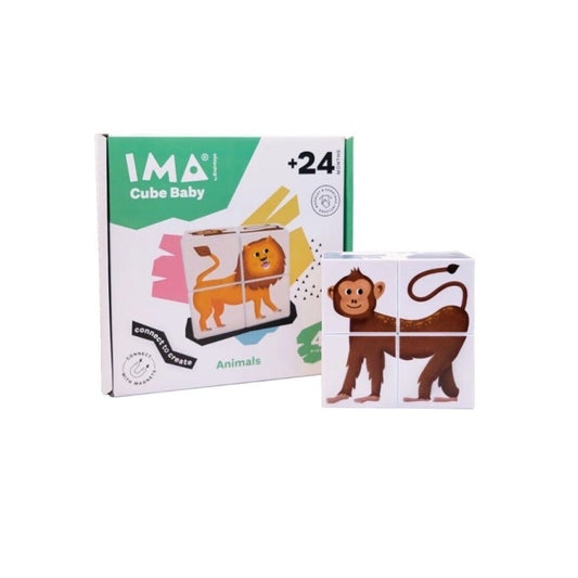 IMACUBE BABY - ANIMALS 4 PIEZAS - by IMANIX