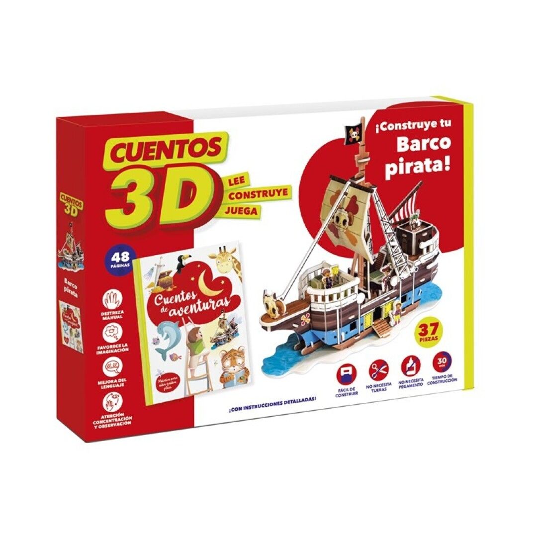 CUENTOS 3D - BARCO PIRATA