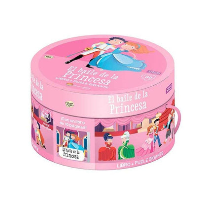 EL BAILE DE LA PRINCESA - LIBRO + PUZZLE GIGANTE - MANOLITO BOOK