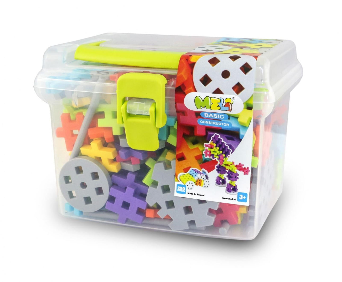 MELI BASIC CONSTRUCTOR - TRAVEL BOX - 250 PIEZAS