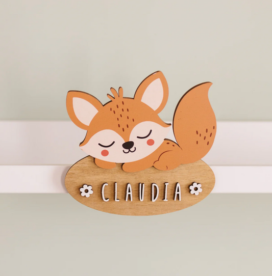 PLACA DECORATIVA PERSONALIZADA - ZORRO -