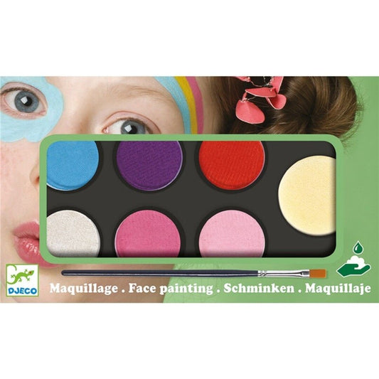 ESTUCHE DE MAQUILLAJE - PALETA DE 6 COLORES DULCE - DJECO