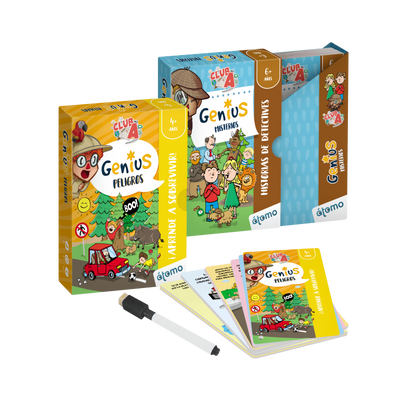 GENIUS PELIGROS: ¡APRENDE A SOBREVIVIR! - CLUB A - ÁTOMO GAMES
