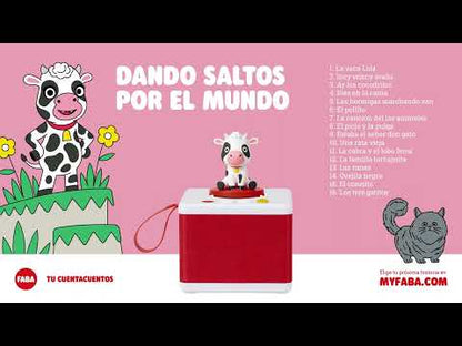 DANDO SALTOS POR EL MUNDO - PERSONAJE SONORO -ALTAVOZ FABA