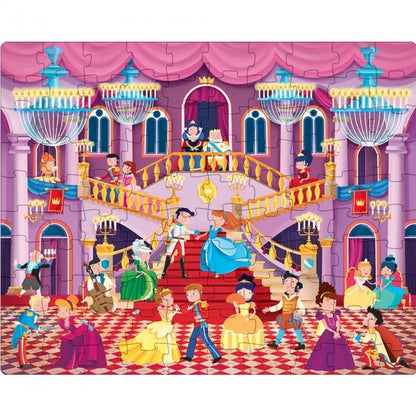 EL BAILE DE LA PRINCESA - LIBRO + PUZZLE GIGANTE - MANOLITO BOOK
