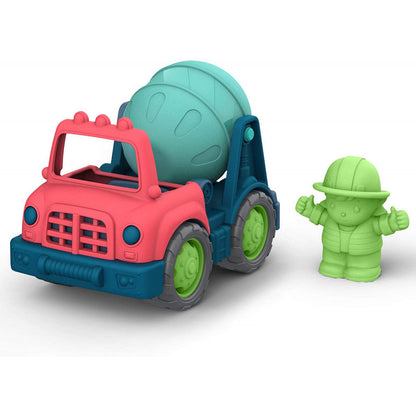 SET VEHÍCULOS DE CONSTRUCCIÓN + 3 PERSONAJES - WONDER WHEELS
