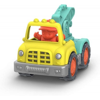 SET VEHÍCULOS DE CONSTRUCCIÓN + 3 PERSONAJES - WONDER WHEELS