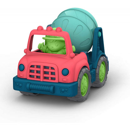 SET VEHÍCULOS DE CONSTRUCCIÓN + 3 PERSONAJES - WONDER WHEELS